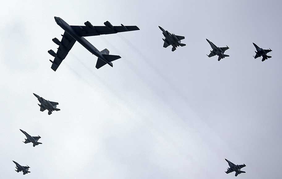 گزارش تصویری از هواپیماهای جنگنده و بمب افکن جهان