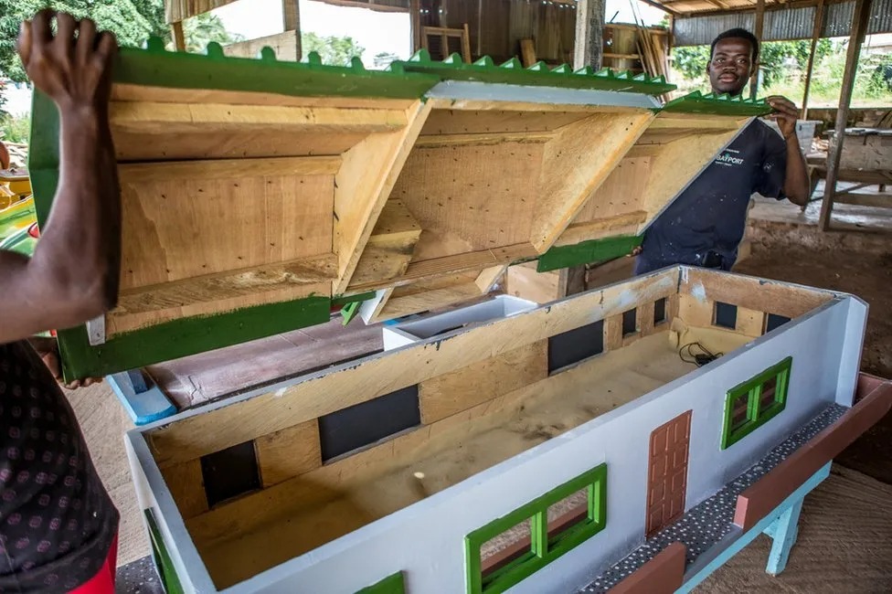 کار و کسب جالب در غنا / تابوت از فلفل تا مرسدس بنز! (+تصاویر)