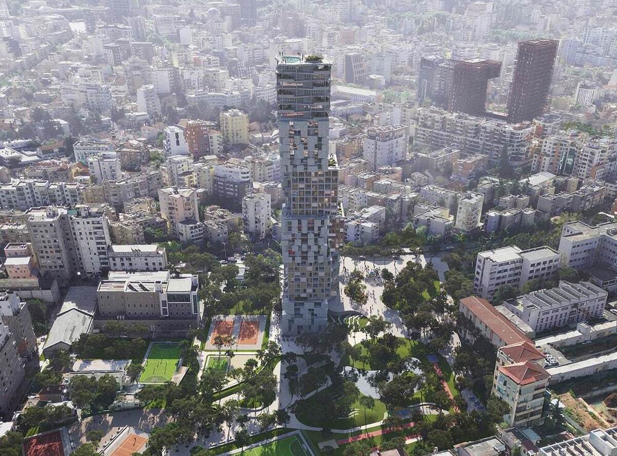 یکی از خاص ترین ساختمان های جهان در آلبانی / سازه ای که تصور می کنید هر لحظه ممکن است بریزد! (+تصاویر)