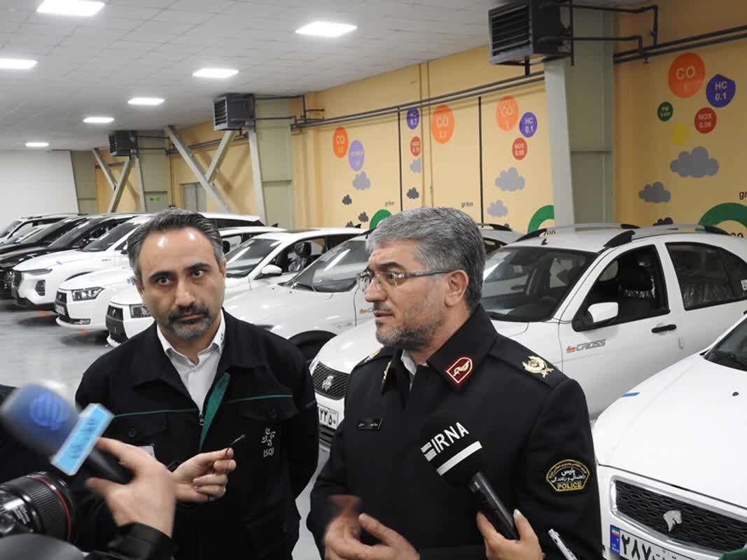 بازدید رئیس پلیس راهورفراجا از شرکت بازرسی کیفیت و استاندارد ایران /لزوم تقلیل سن معافیت معاینه فنی خودرو به ۲ سال