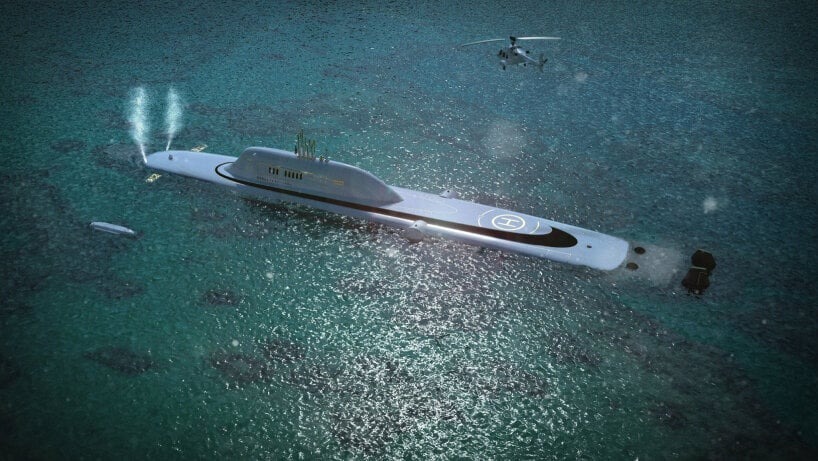 میگالو ام5 ؛ ابرقایق تفریحی که می تواند به یک زیردریایی تبدیل شود (+عکس)