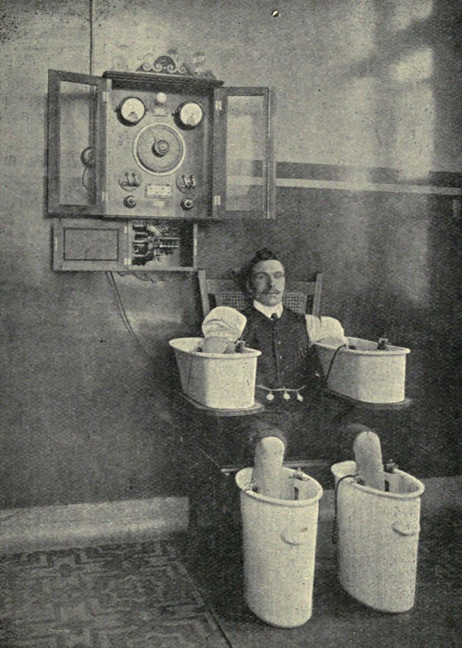حمام گالوانیک ؛ درمان قرن نوزدهمی برای آرتریت روماتوئید (+عکس)