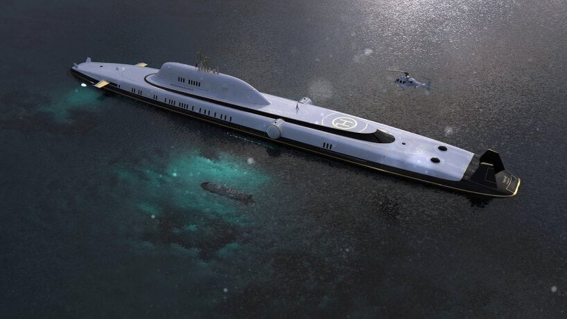 میگالو ام5 ؛ ابرقایق تفریحی که می تواند به یک زیردریایی تبدیل شود (+عکس)