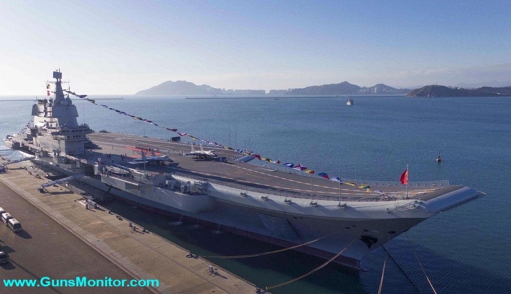 فوجیان؛ بزرگ ترین و پیشرفته ترین کشتی جنگی چین (+فیلم و عکس)